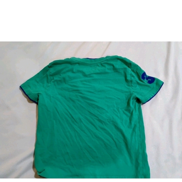 U.S. Polo Assn. Kids Teal and Blue Short Sleeve Tee - Picture 6 of 8